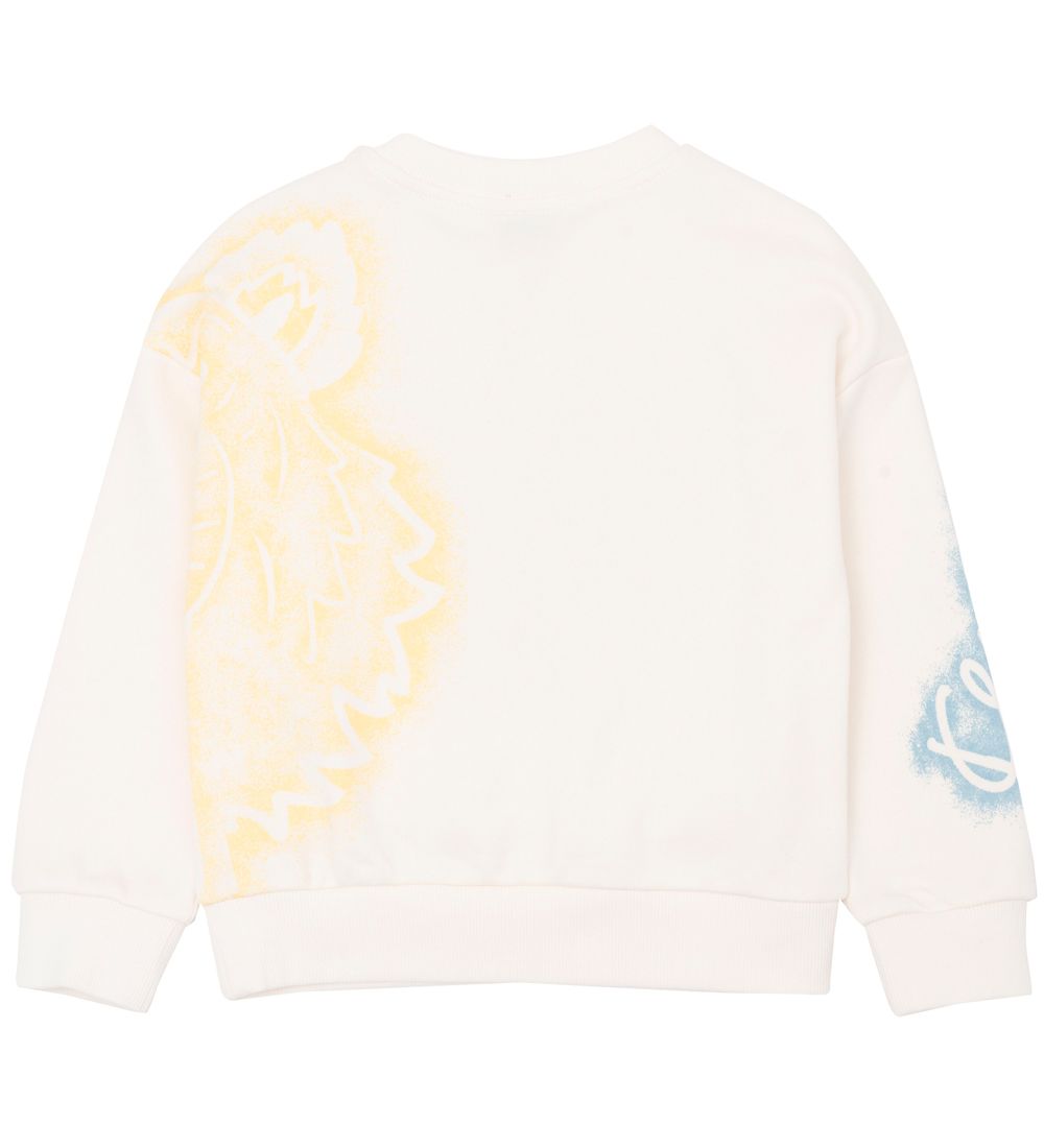 Kenzo Sweatshirt - Off White m. Tiger