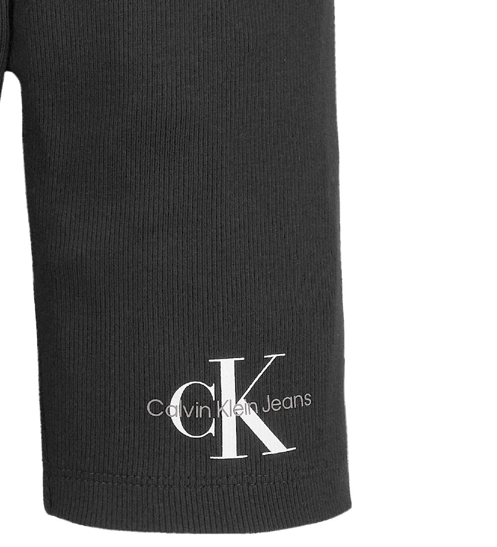 Calvin Klein Shorts - Monogram Rib - Sort
