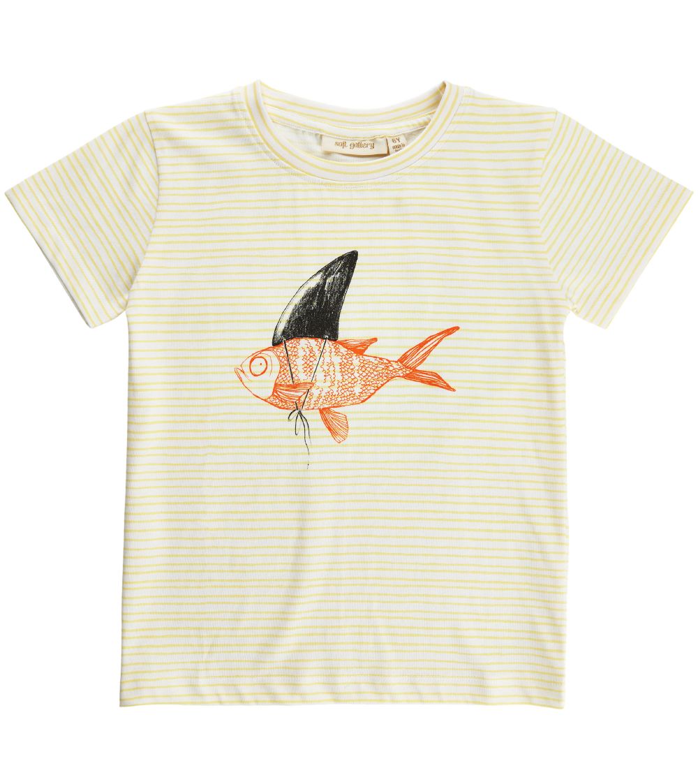 Soft Gallery T-shirt - Bass Sharky - Jet Stream