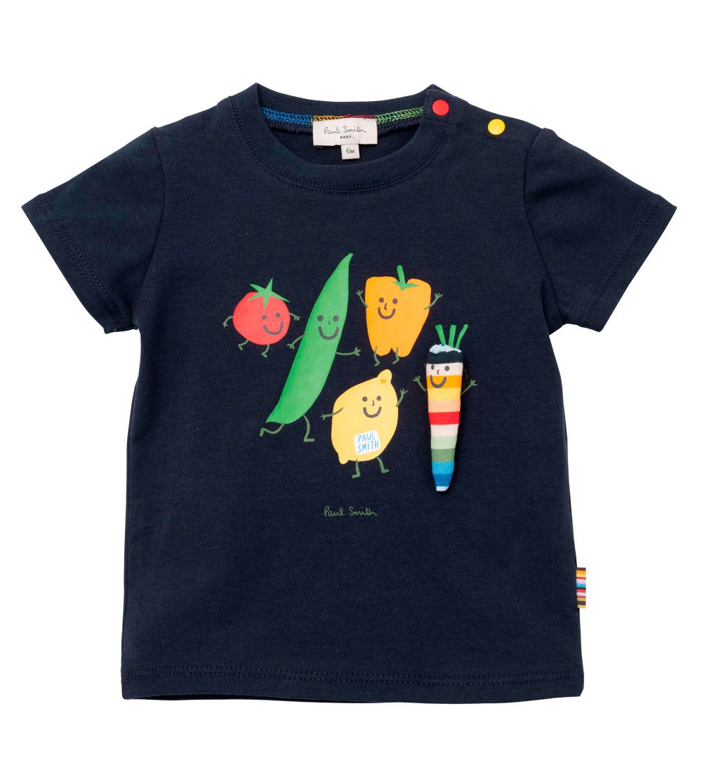 Paul Smith Baby T-shirt - Night m. Grntsager