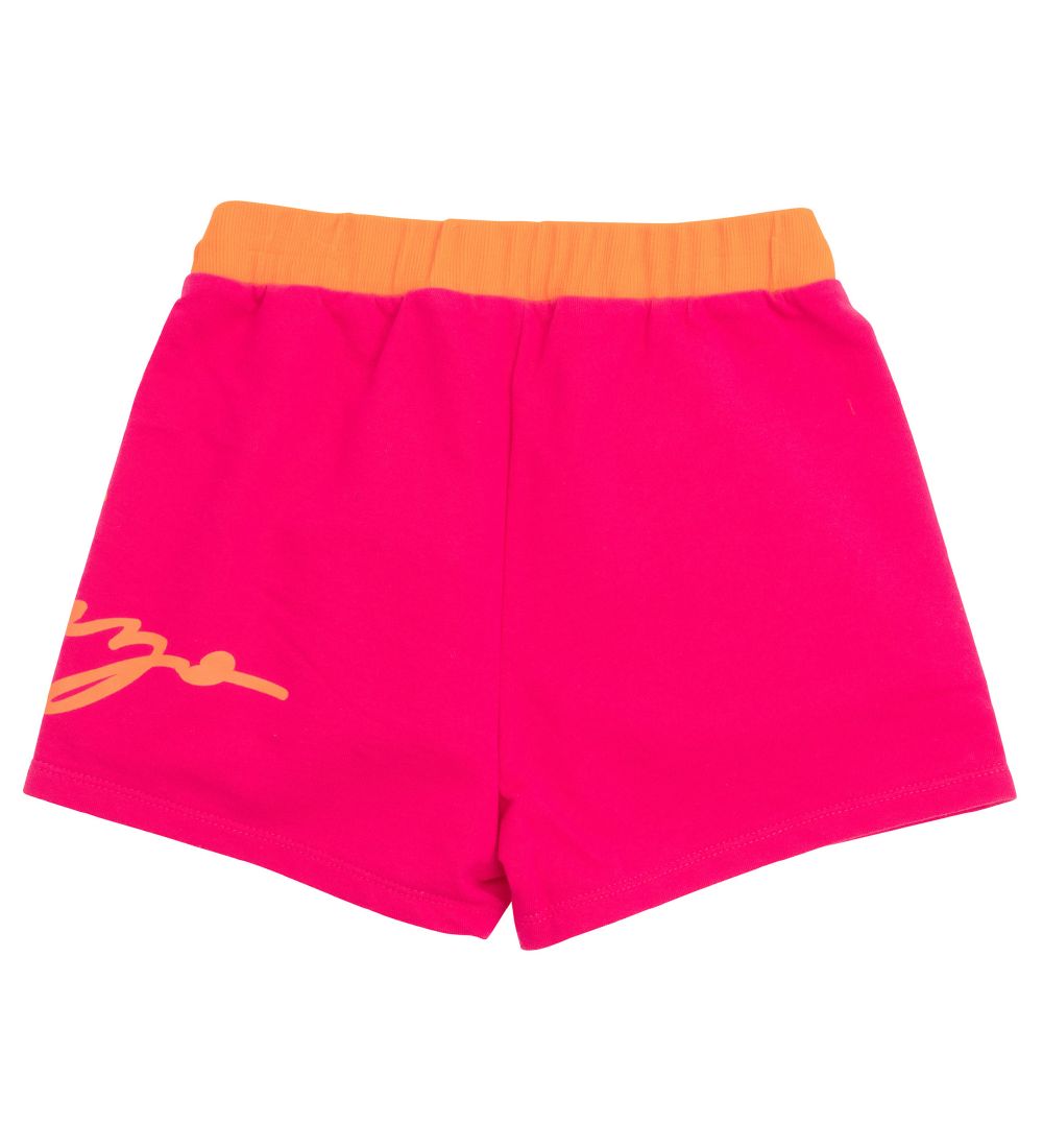 Kenzo Sweatshorts - Exclusive Edition - Fuschia m. Orange
