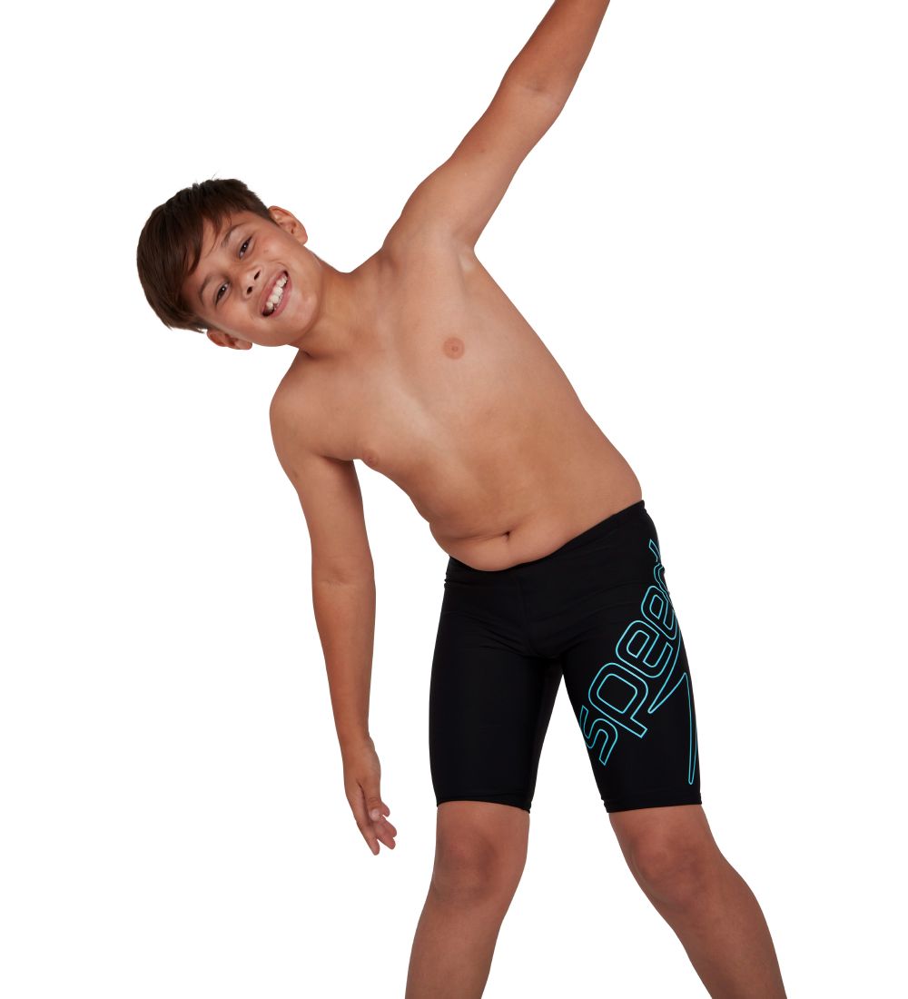 Speedo Badebukser - Boomster - Black/Adriat