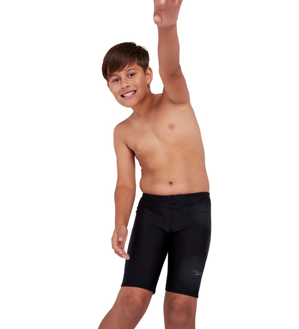 Speedo Badebukser - Tech Placement Jammer - Black/Ardesi