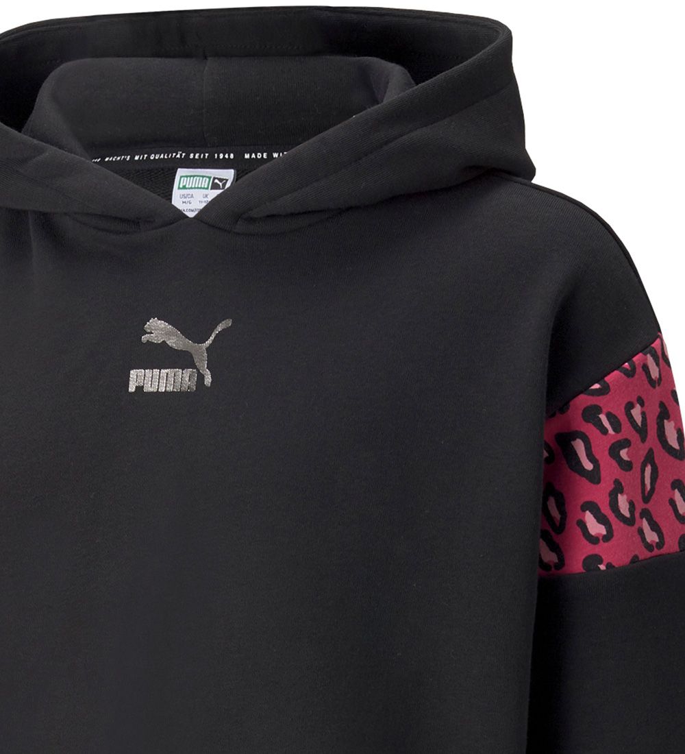 Puma Hættetrøje - Classic - Black