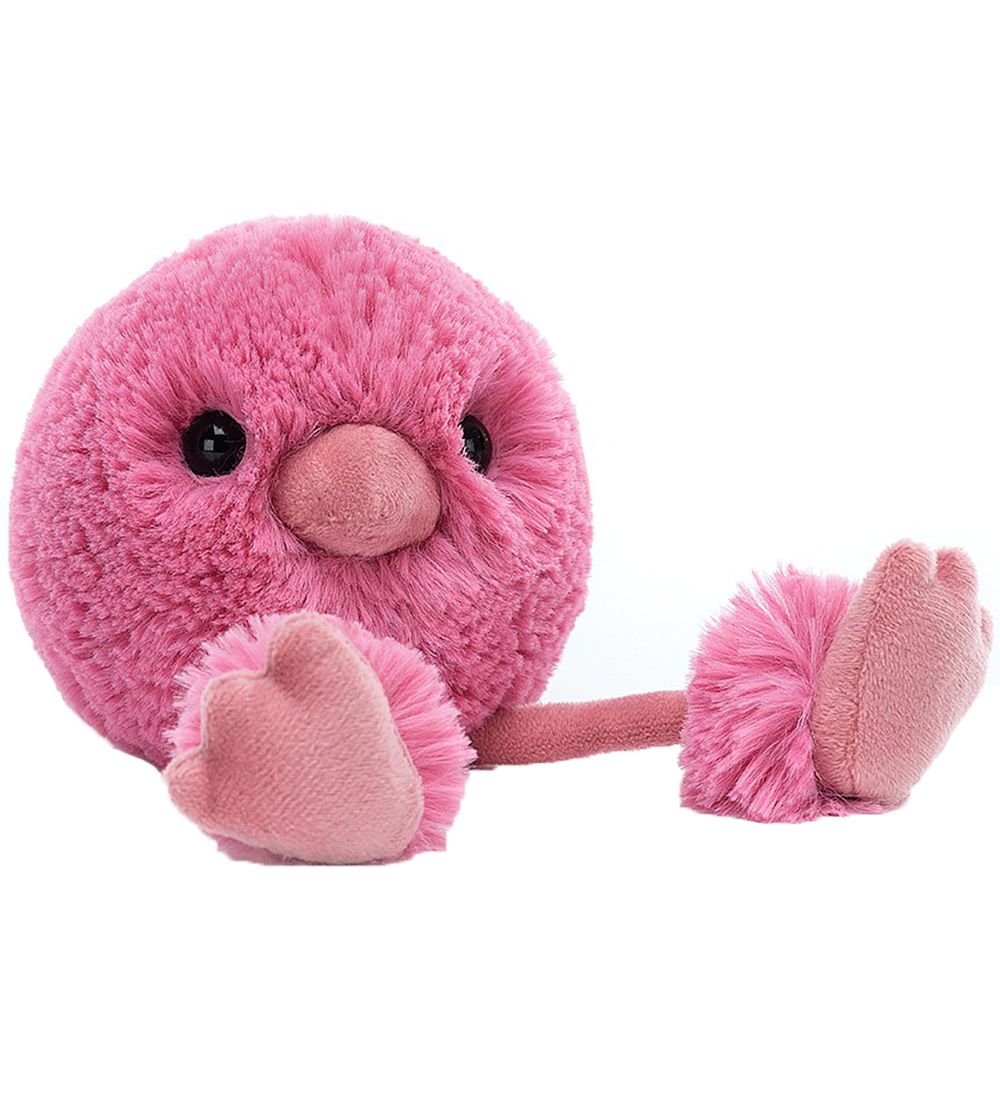 Jellycat Bamse - 17 cm - Zingy Chick Pink
