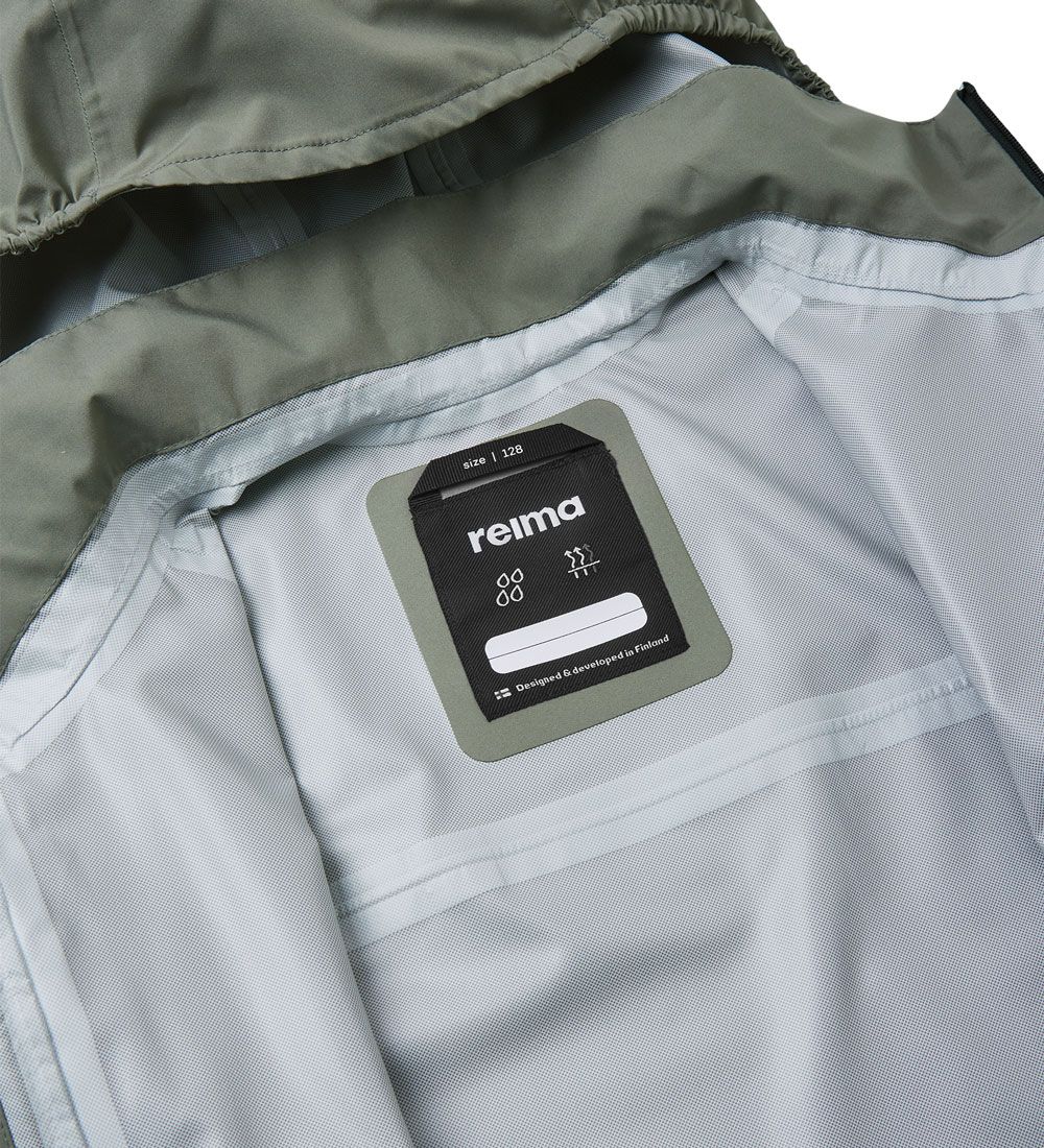 Reima Regnjakke - PE - Kumlinge - Greyish Green