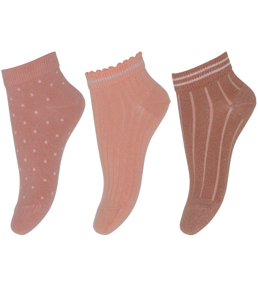 MP Ankelstrmper - 3-pak - Sofia - Copper Brown