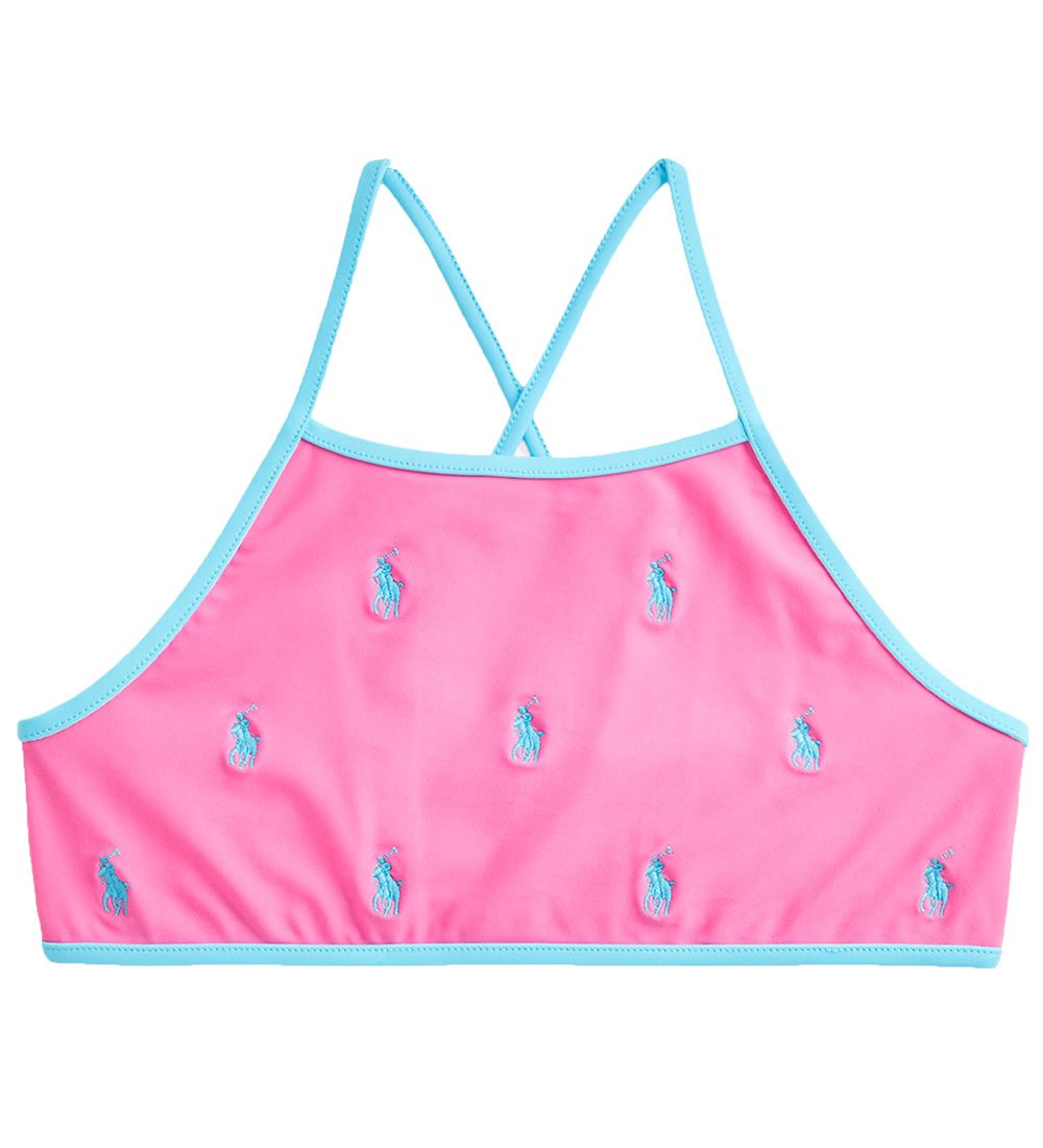 Polo Ralph Lauren Bikini - Classics - Pink m. Lyseblå