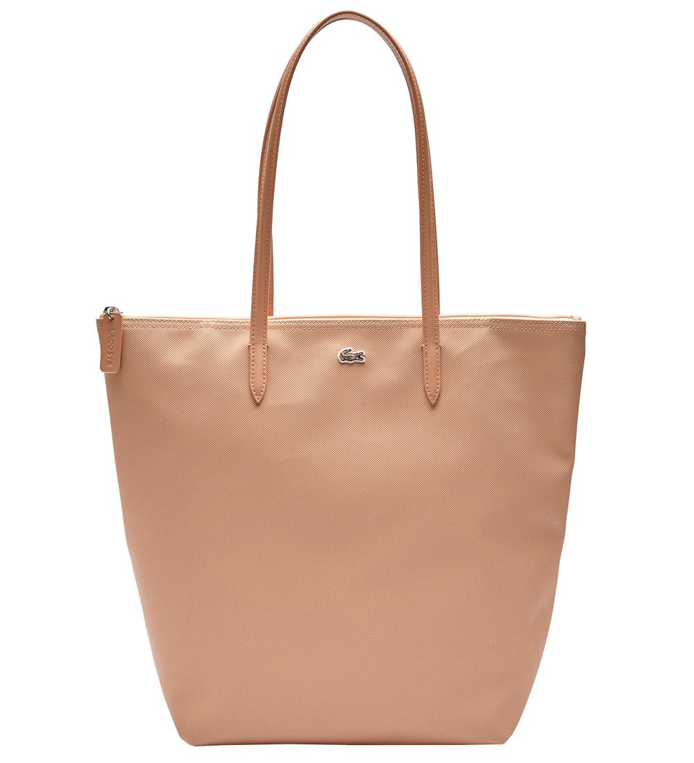 Lacoste Shopper - Vertical Shopping Bag - Amande