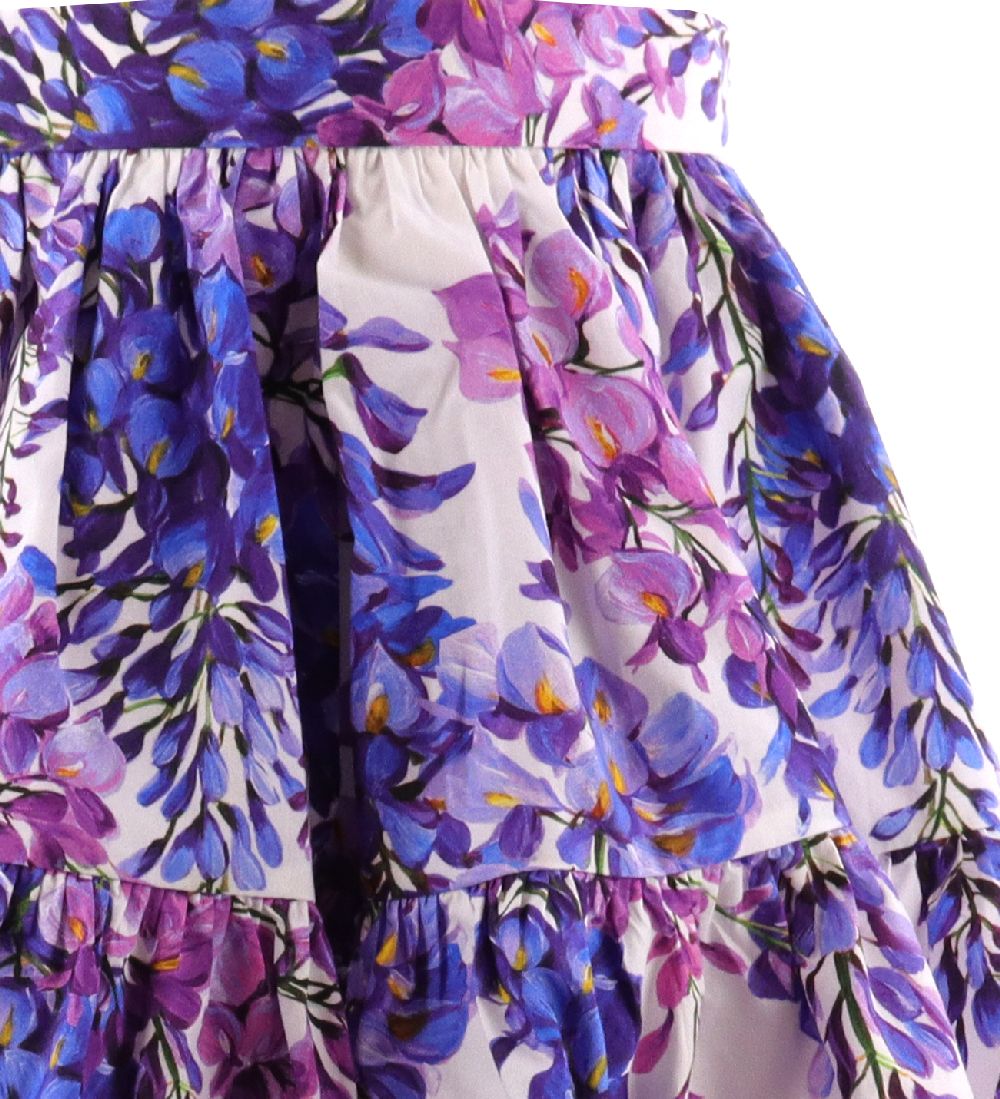 Dolce & Gabbana Nederdel - Renaissance - Natur m. Blomster