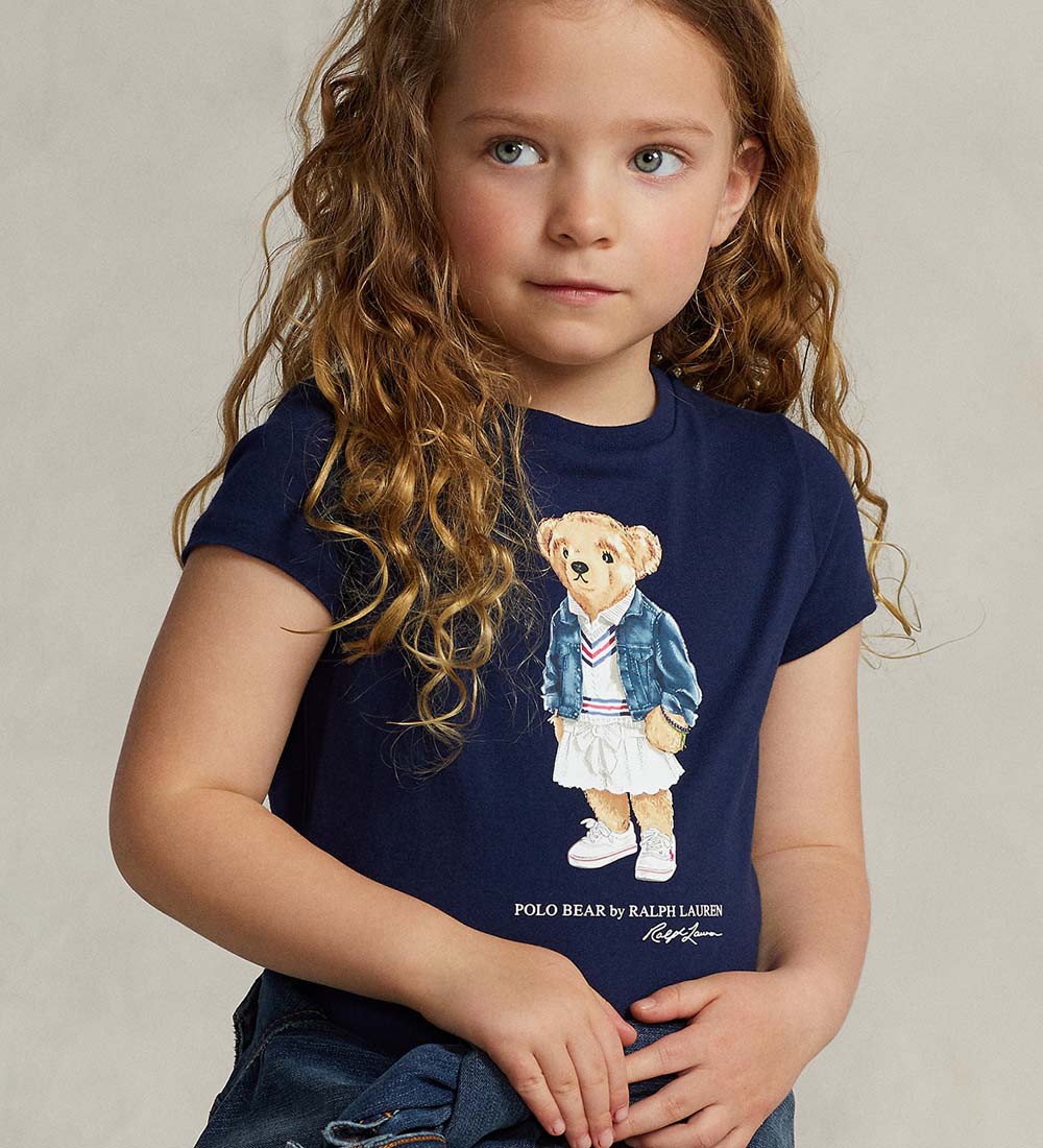 Polo Ralph Lauren Kjole - Classics - Navy m. Bamse