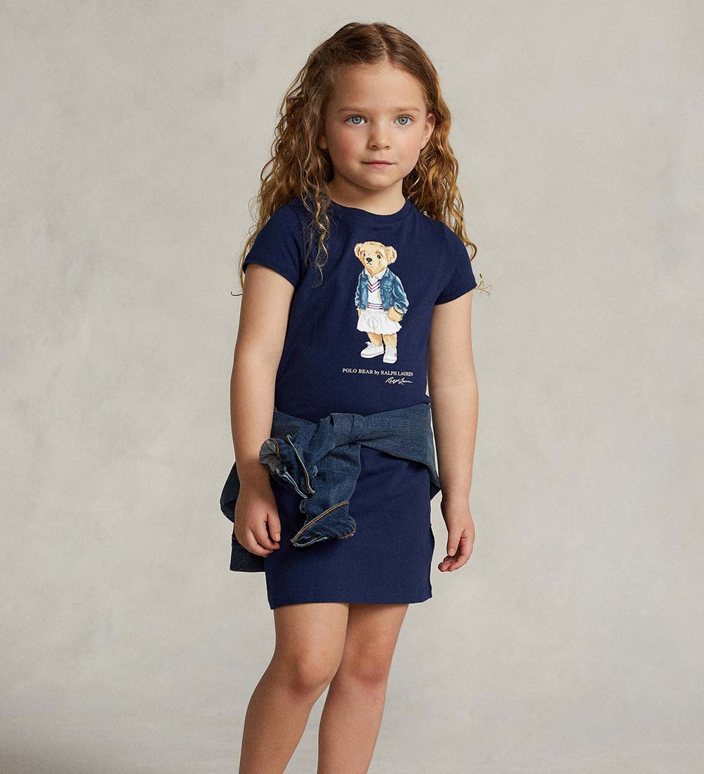 Polo Ralph Lauren Kjole - Classics - Navy m. Bamse