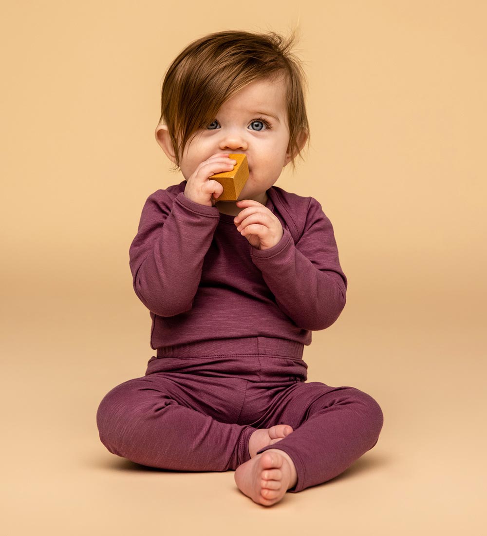 Soft Gallery Leggings - SGBaby Paula - Owl - Tulipwood