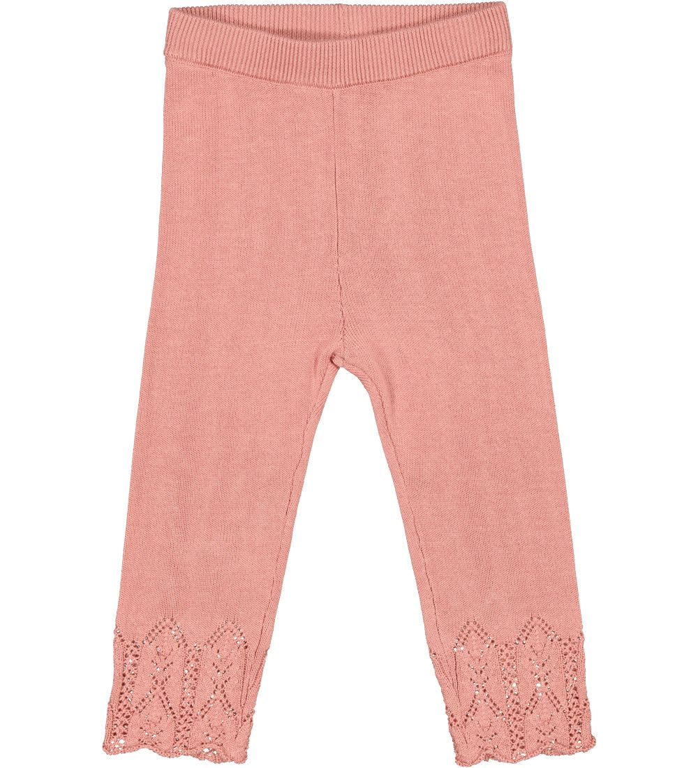 MarMar Leggings - Piggi - Strik - Coral Haze