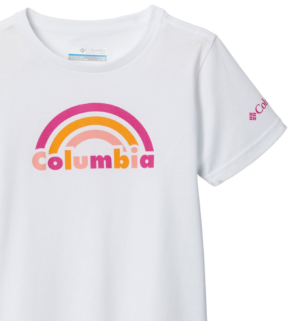 Columbia T-shirt - Mission Lake - Hvid