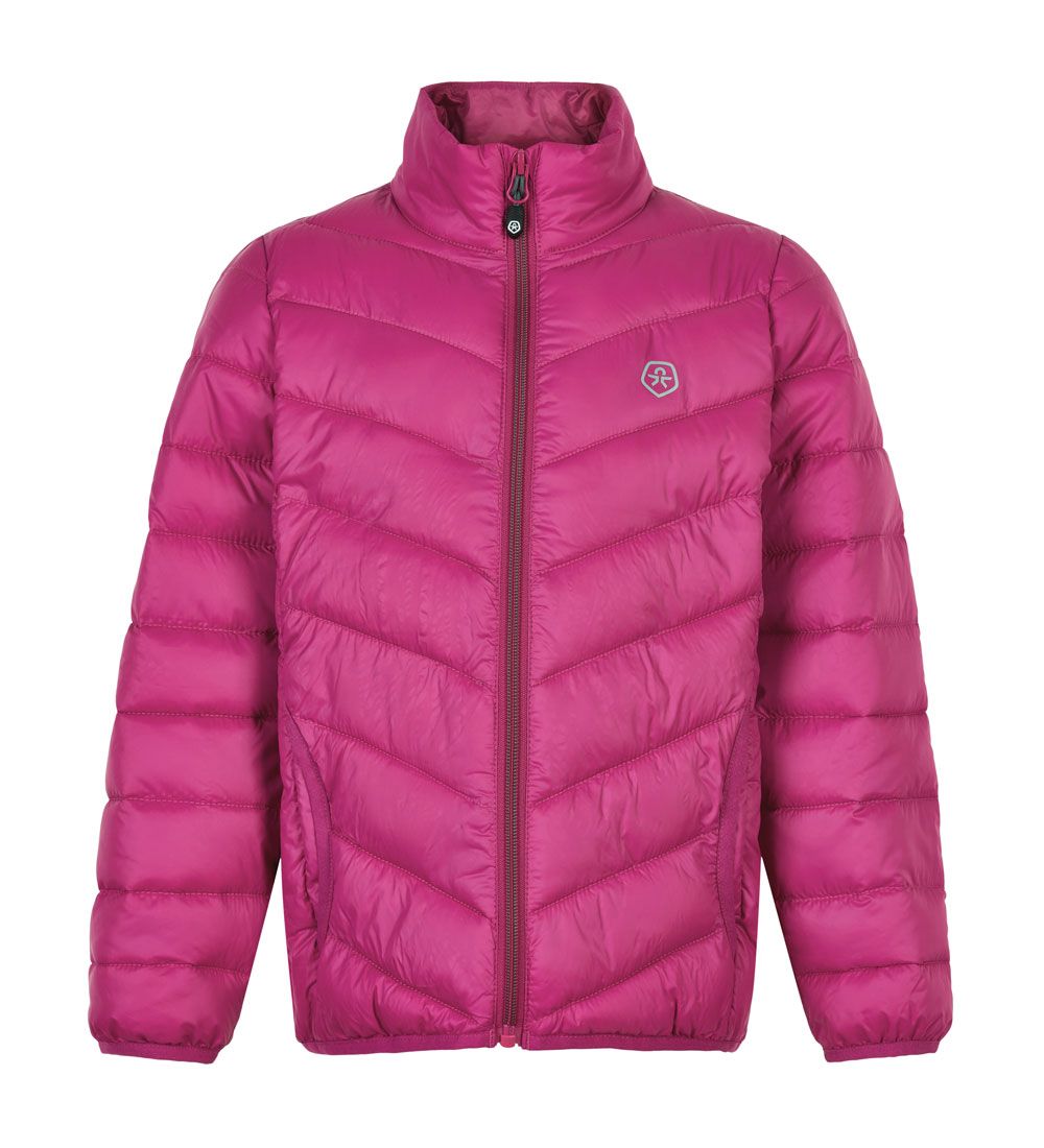Color Kids Dynejakke - Festival Fuchsia