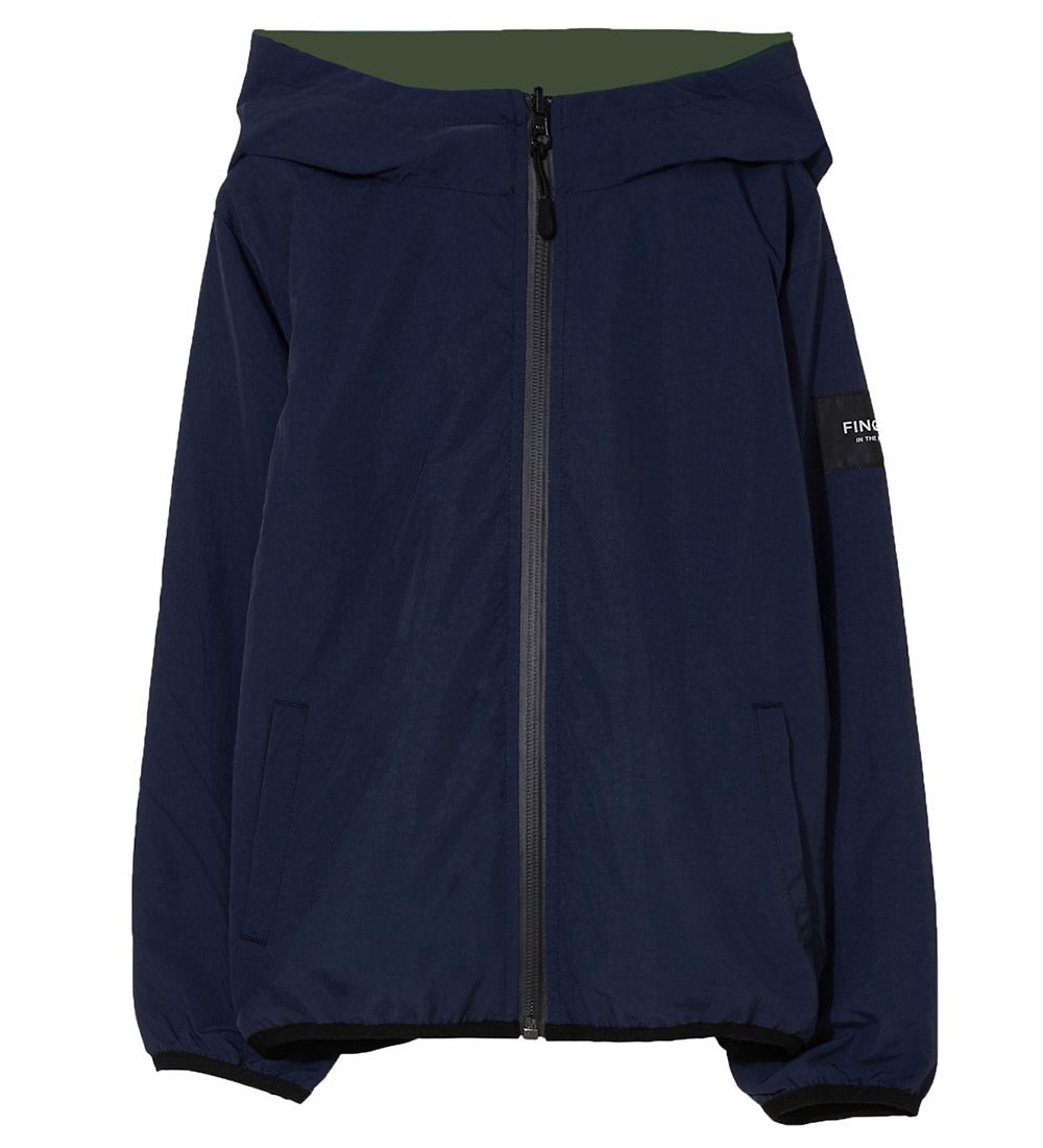 Finger In The Nose Jakke - vendbar - Buckley Wind - Khaki/Navy