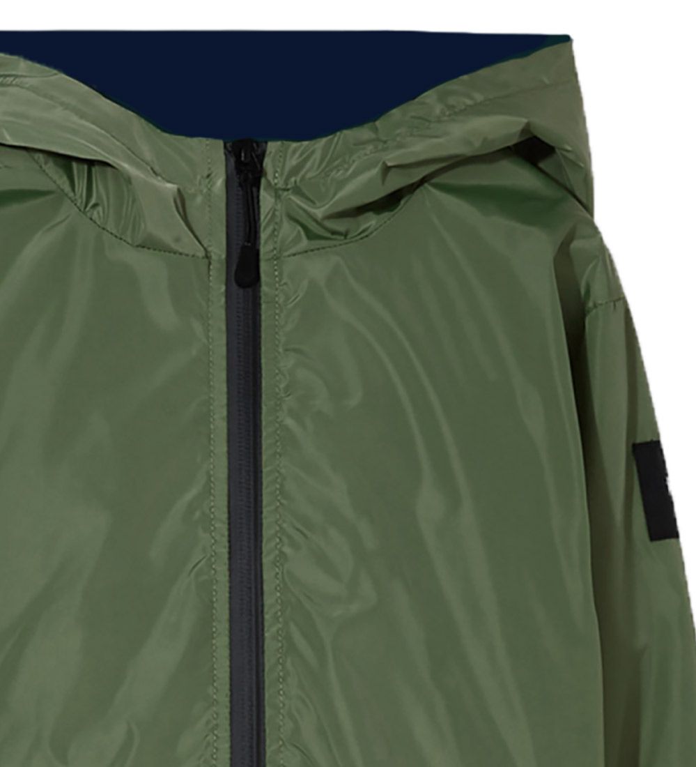 Finger In The Nose Jakke - vendbar - Buckley Wind - Khaki/Navy