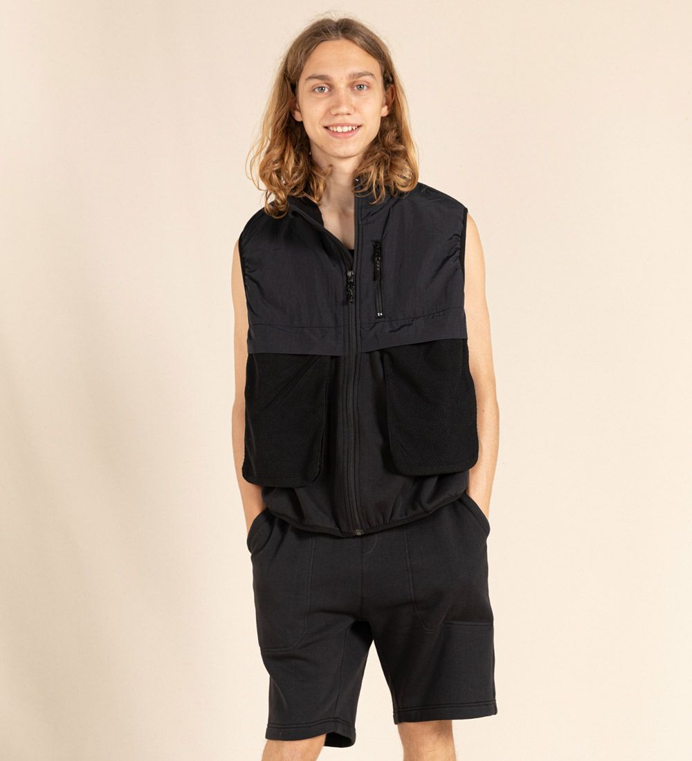 Finger In The Nose Dynevest m. Fleece - Kopter - Ash Black