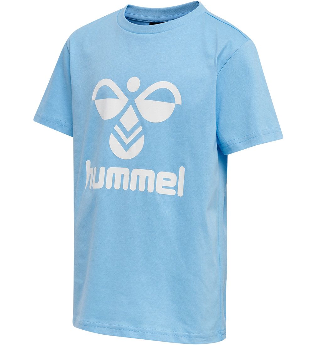 Hummel T-shirt - hmlTres -  Airy Blue