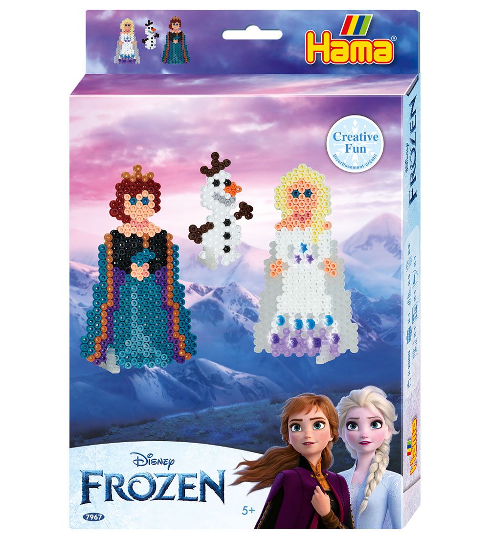 Hama Midi Perleske - 2000 stk. - Disney Frozen