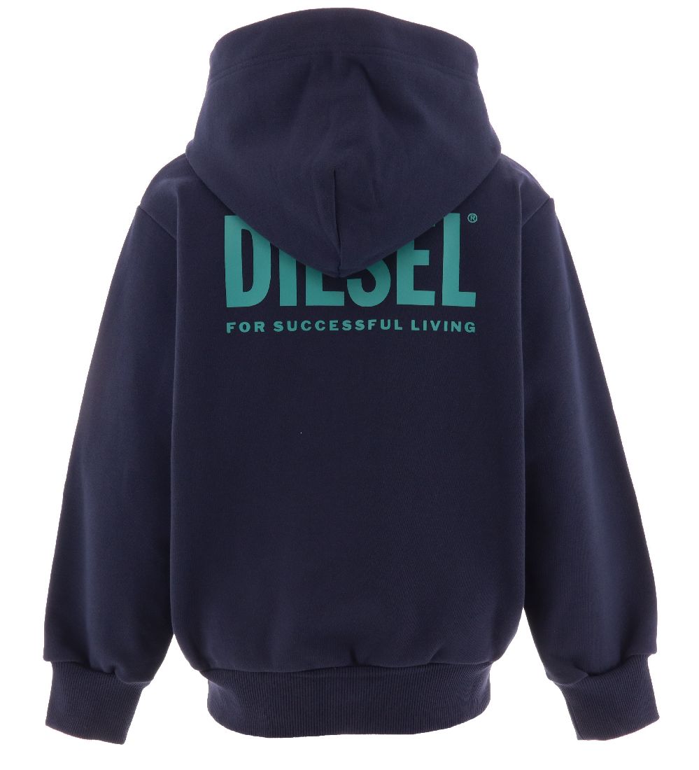 Diesel Cardigan - Logox Over - Navy