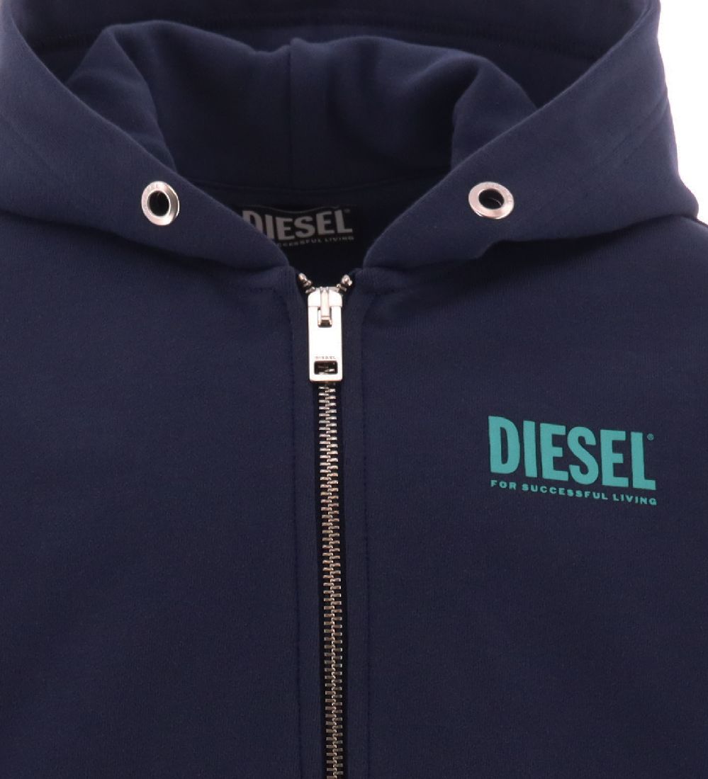 Diesel Cardigan - Logox Over - Navy