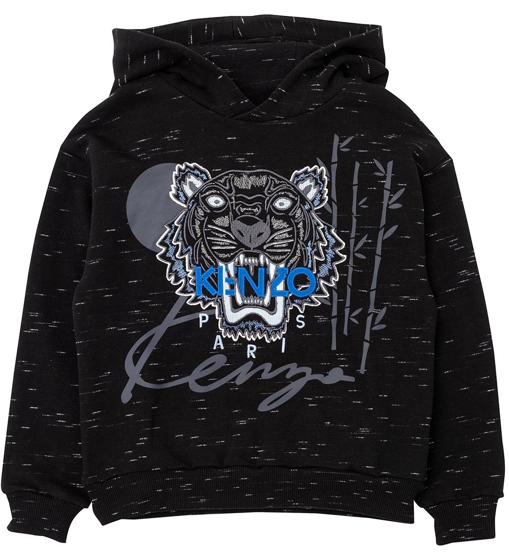 Kenzo Hættetrøje - Koksgrå m. Tiger