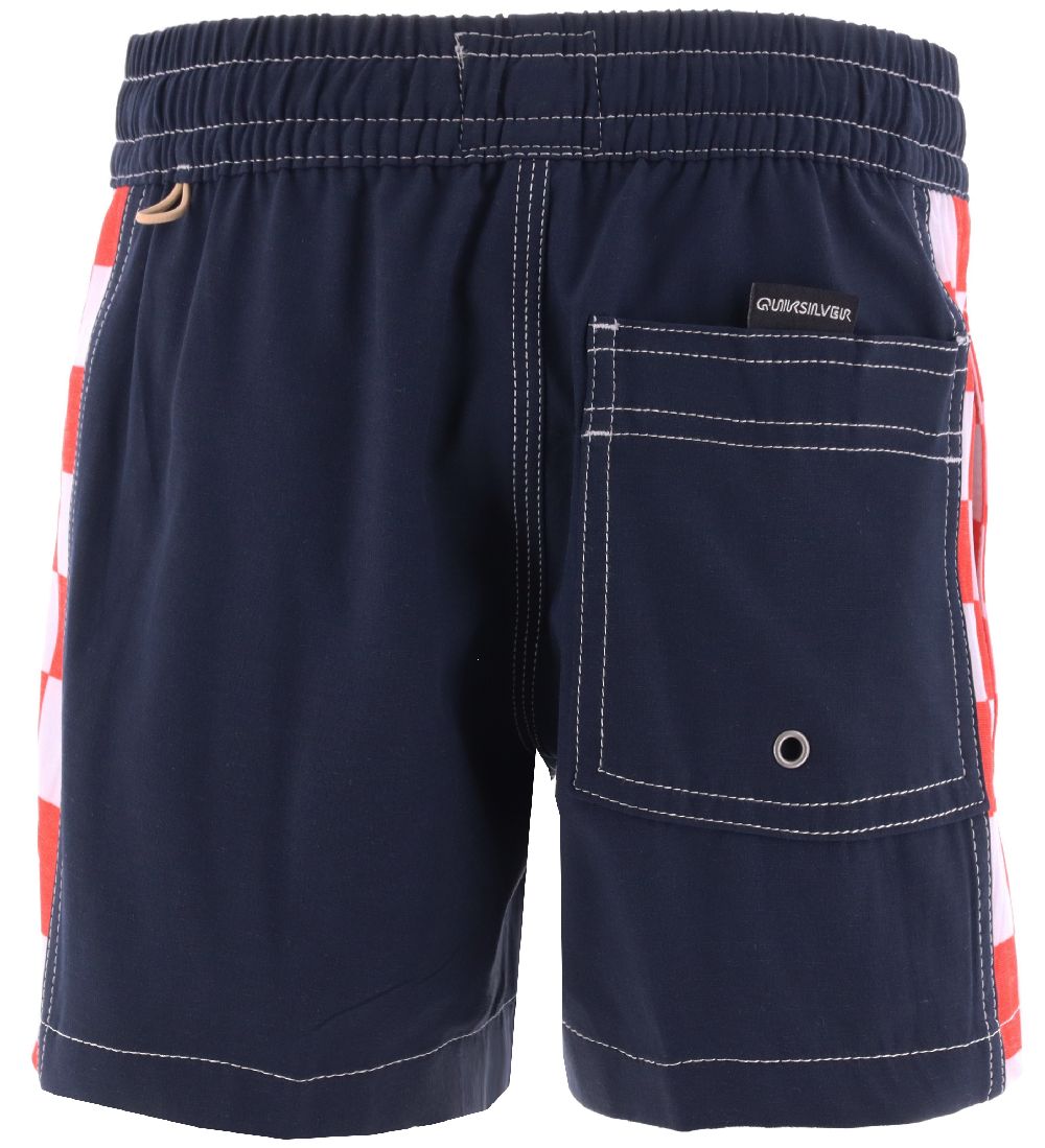 Quiksilver Badeshorts - Arch - Navy/Rød/Hvid