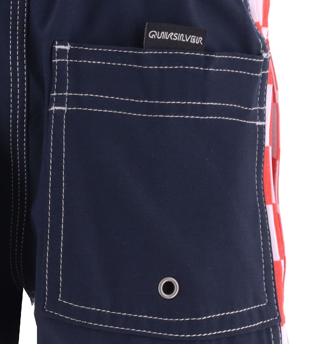 Quiksilver Badeshorts - Arch - Navy/Rød/Hvid