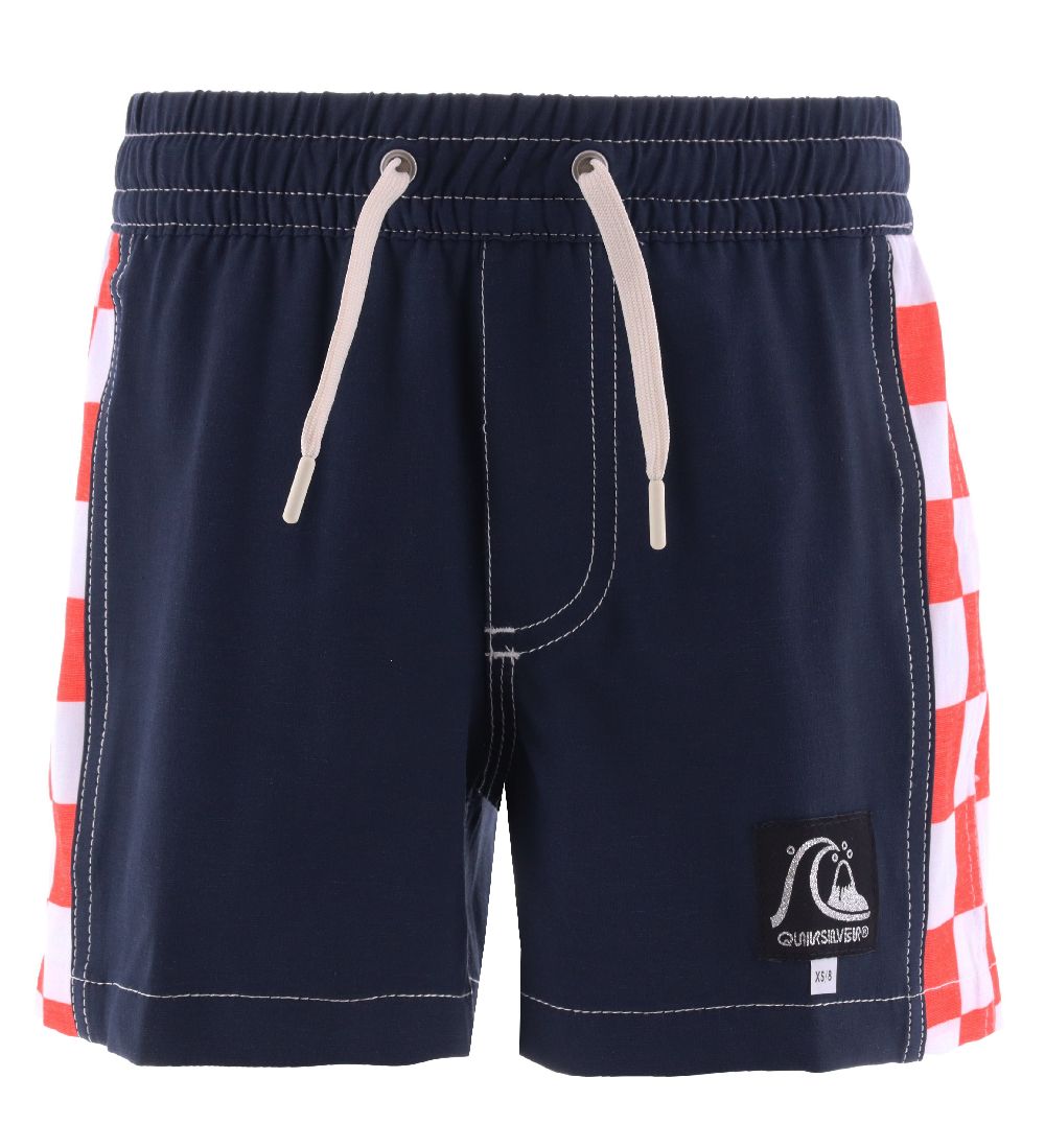Quiksilver Badeshorts - Arch - Navy/Rød/Hvid