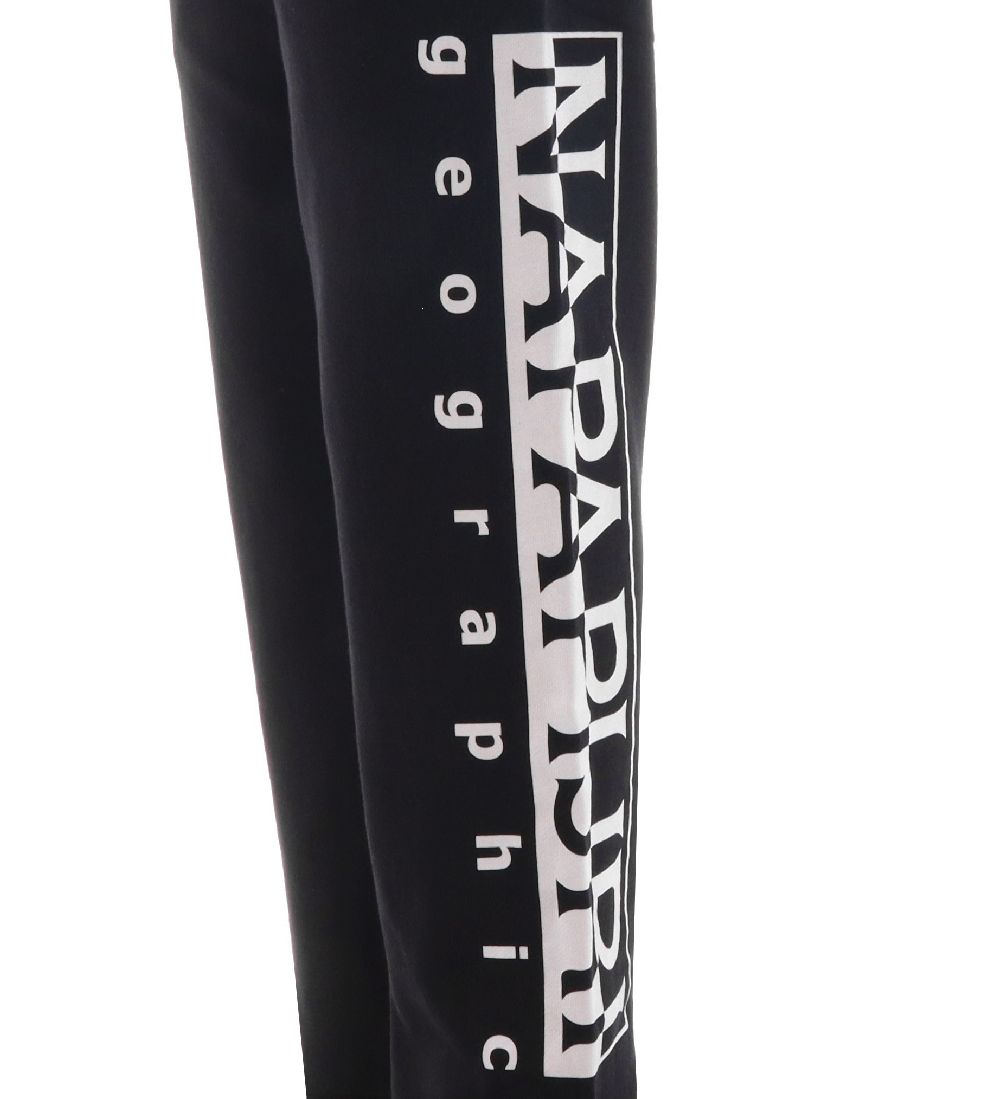 Napapijri Sweatpants - Sort m. Hvid/Grå