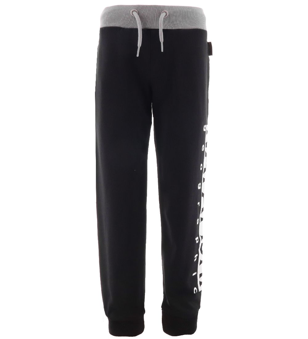 Napapijri Sweatpants - Sort m. Hvid/Grå
