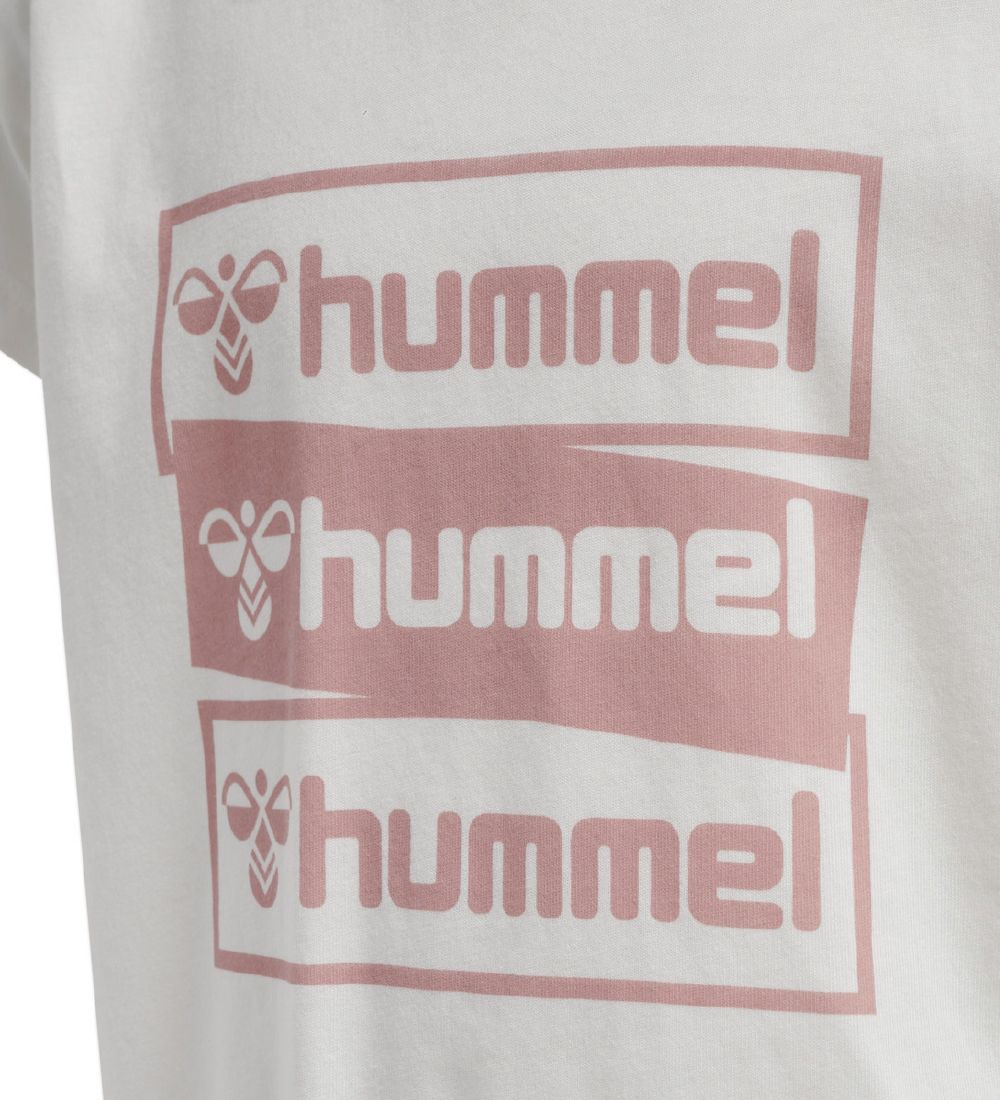 Hummel T-shirt - hmlCaritas - Marchmallow