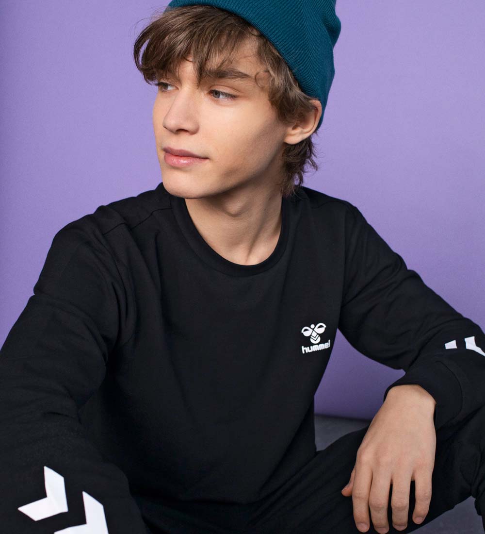 Hummel Sweatsæt - hmlVenti - Sort