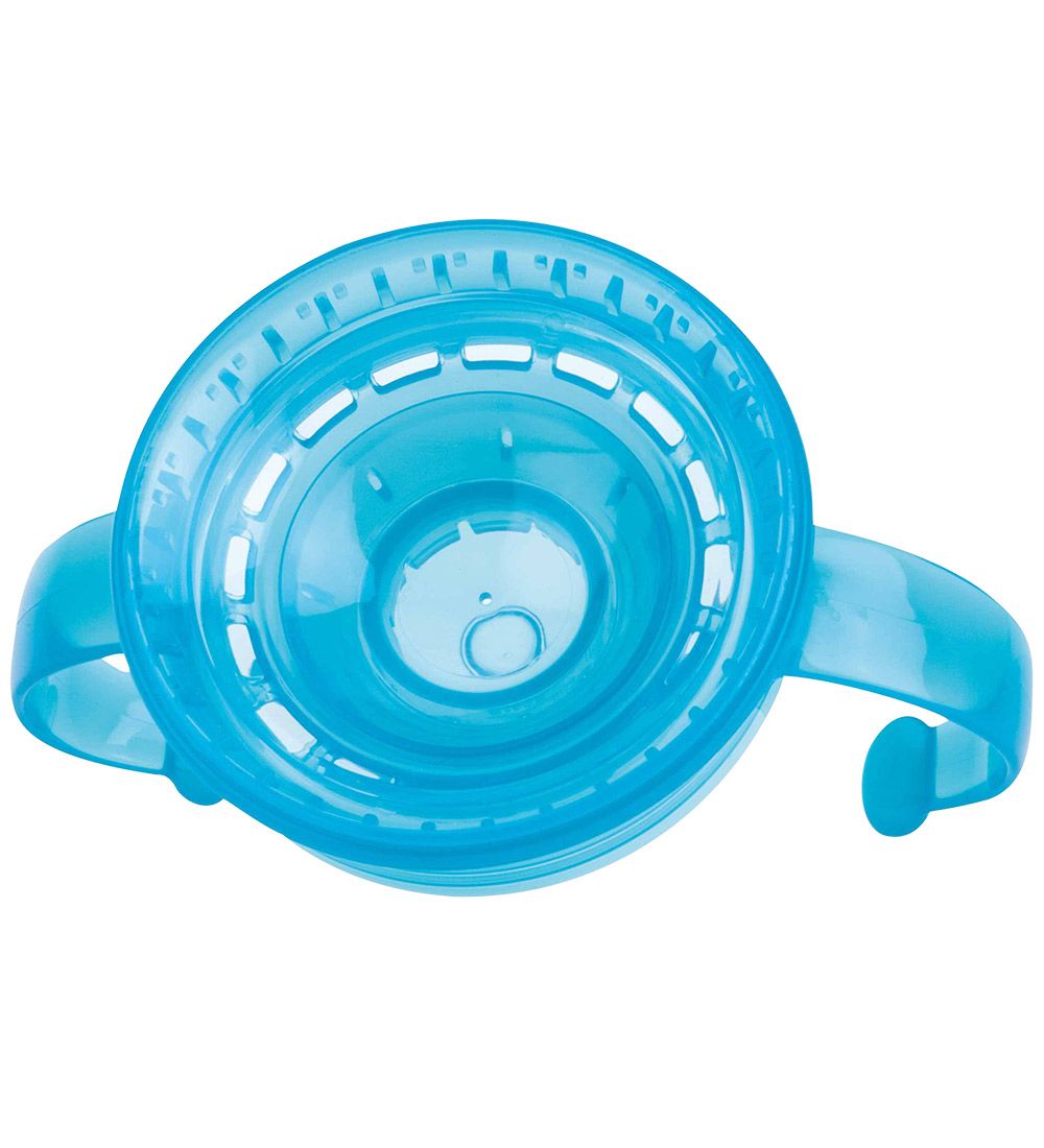 Nuby Drikkekop m. Håndtag - 240ml - Blå m. Print