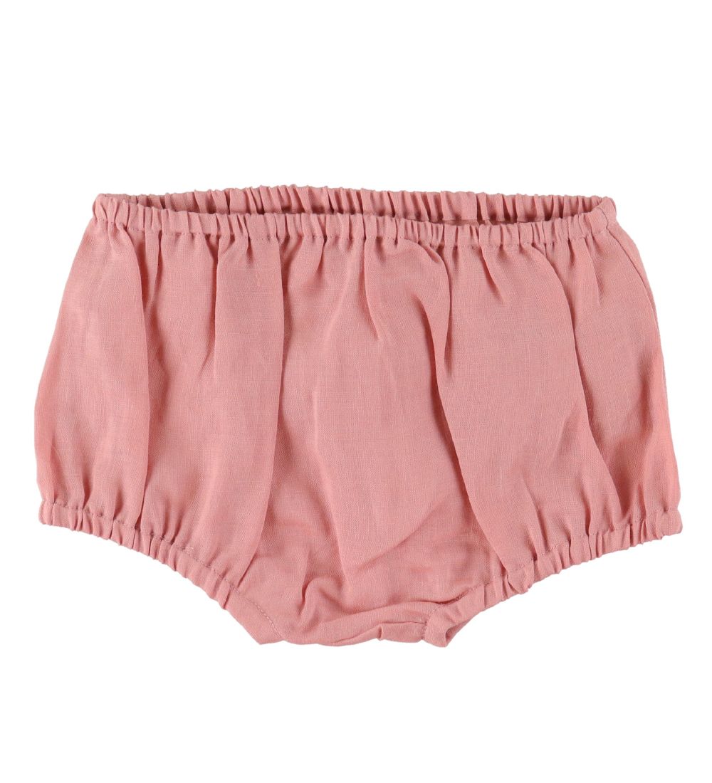 Stella McCartney Kids Kjole - Rosa m. Flæser/Blonder
