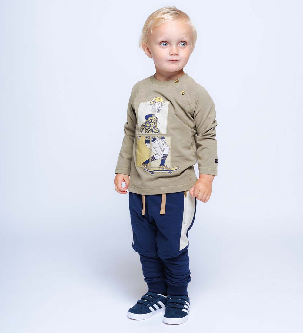 Hust and Claire Bluse - Allan - Khaki