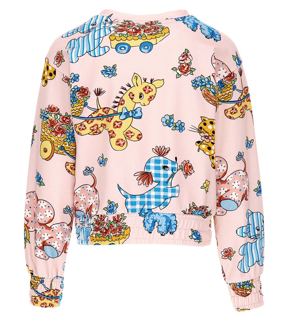 Moschino Sweatshirt - Rosa m. Print