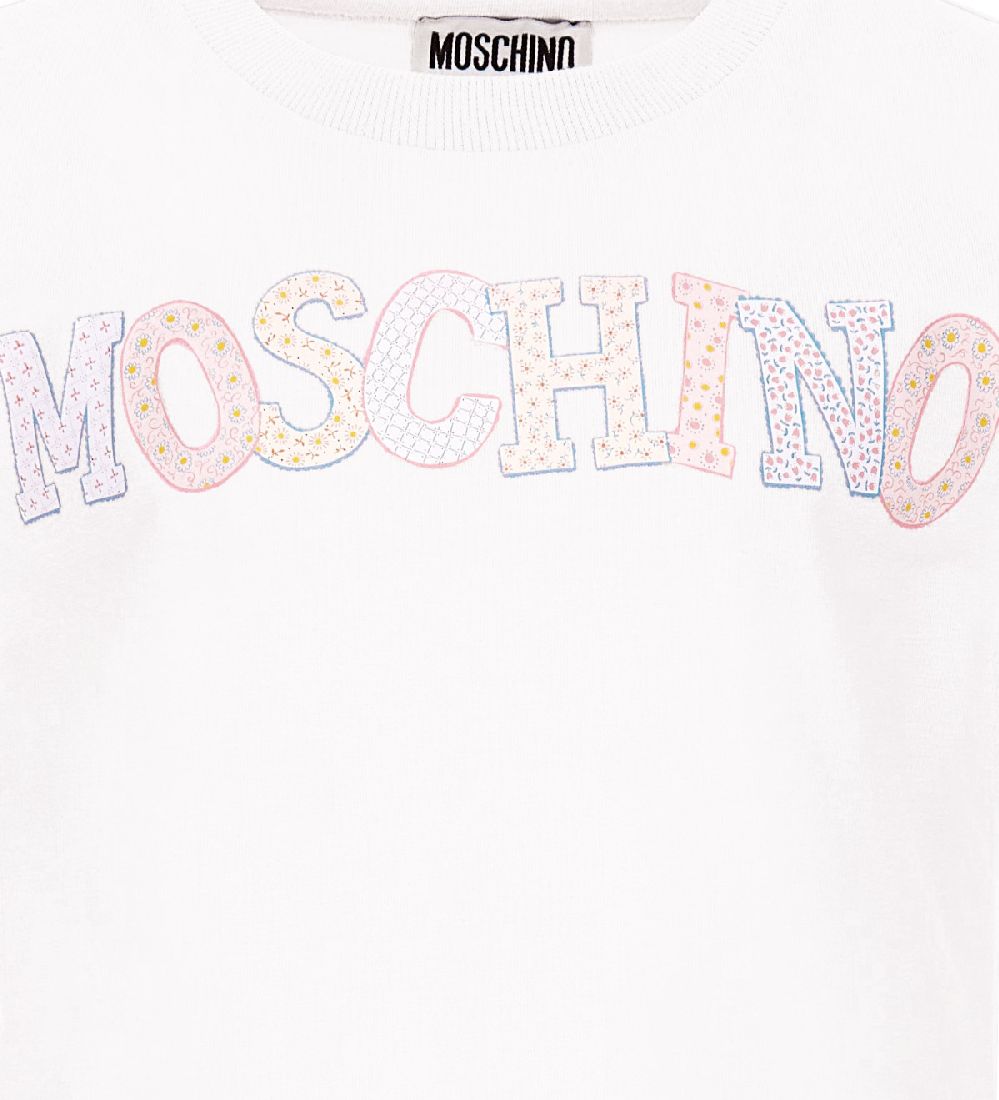 Moschino T-Shirt - Hvid m. Logo