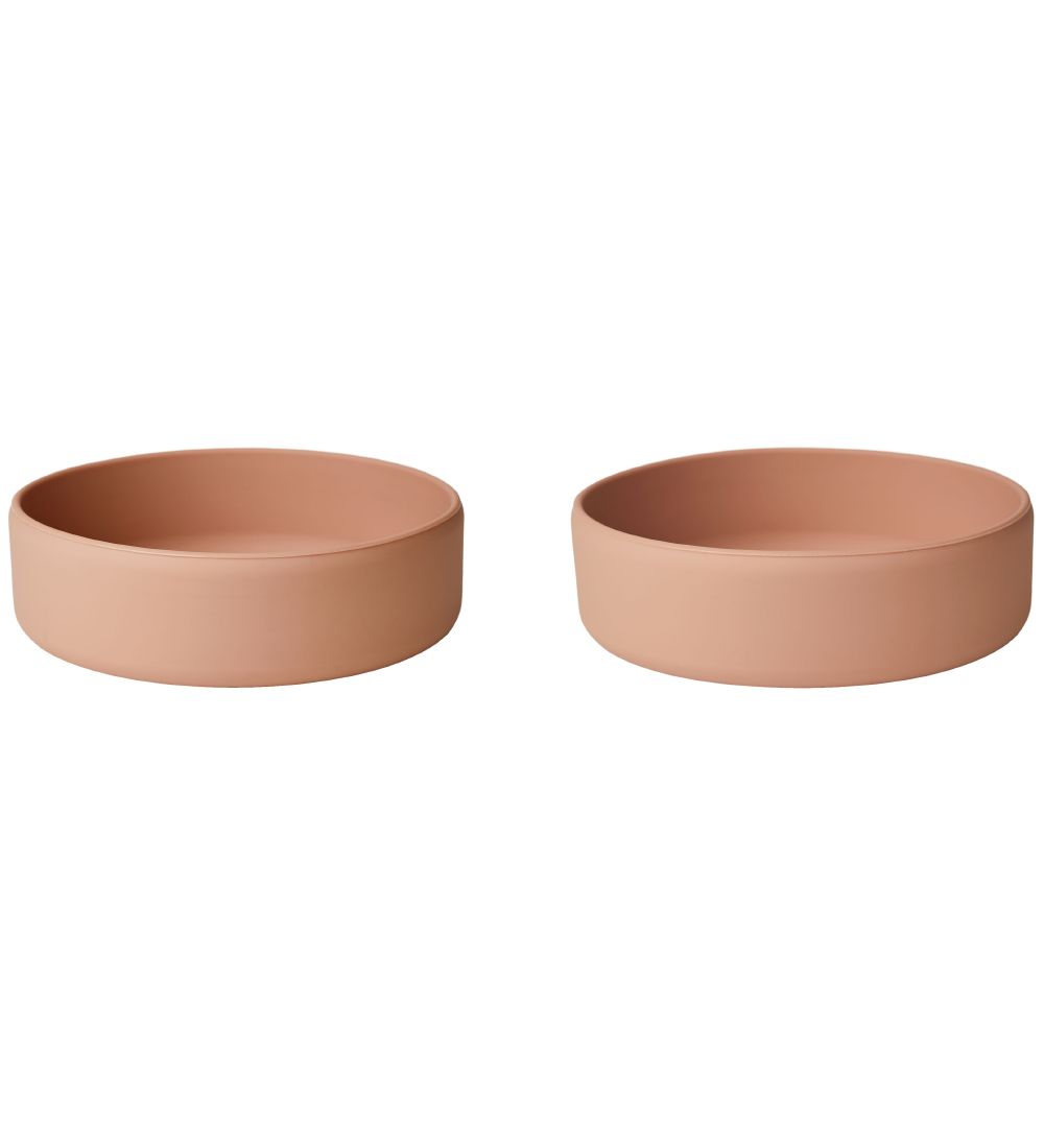 Liewood Skåle - 2-Pak - Silikone - Pale Tuscany/Tuscany Rose