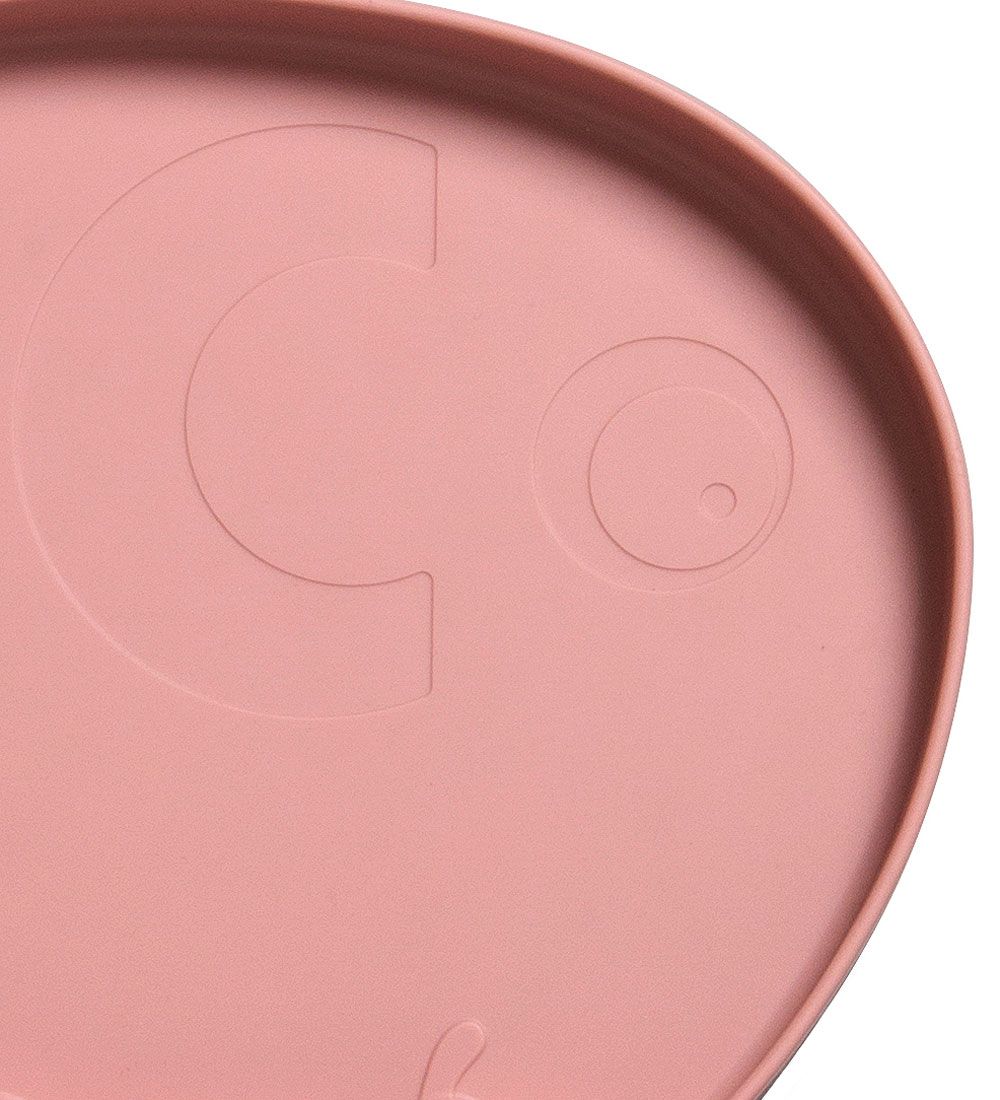 Sebra Tallerken - Silikone - Fanto - Blossom Pink