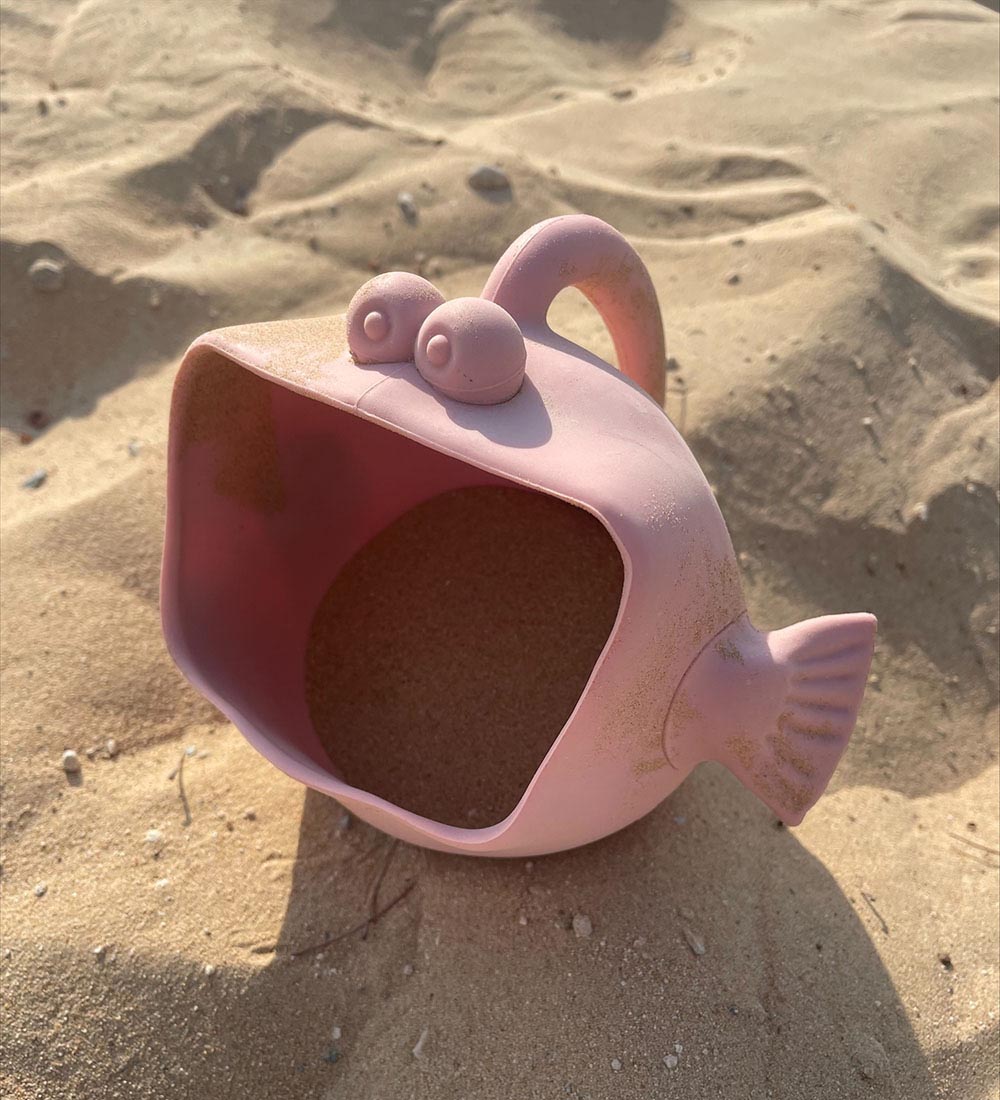 Scrunch Scoop - 20x15 cm - Big Mouthed Fish - Coral