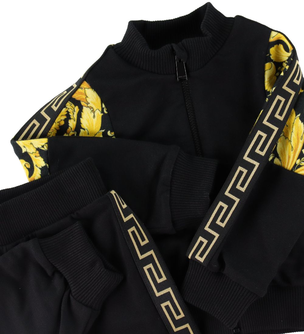 Versace Sweatsæt - Sort/Gul
