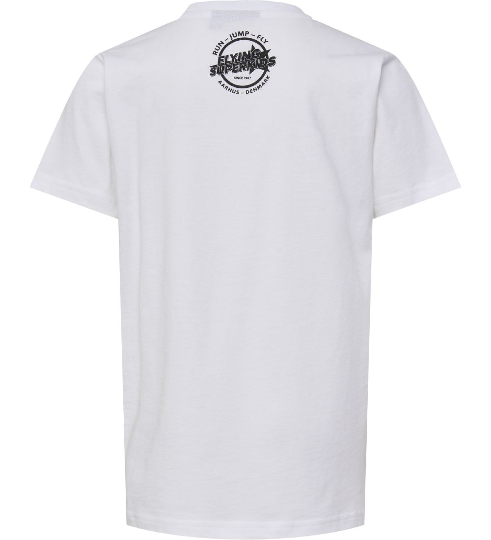 Hummel T-shirt - hmlFSK Low - Hvid