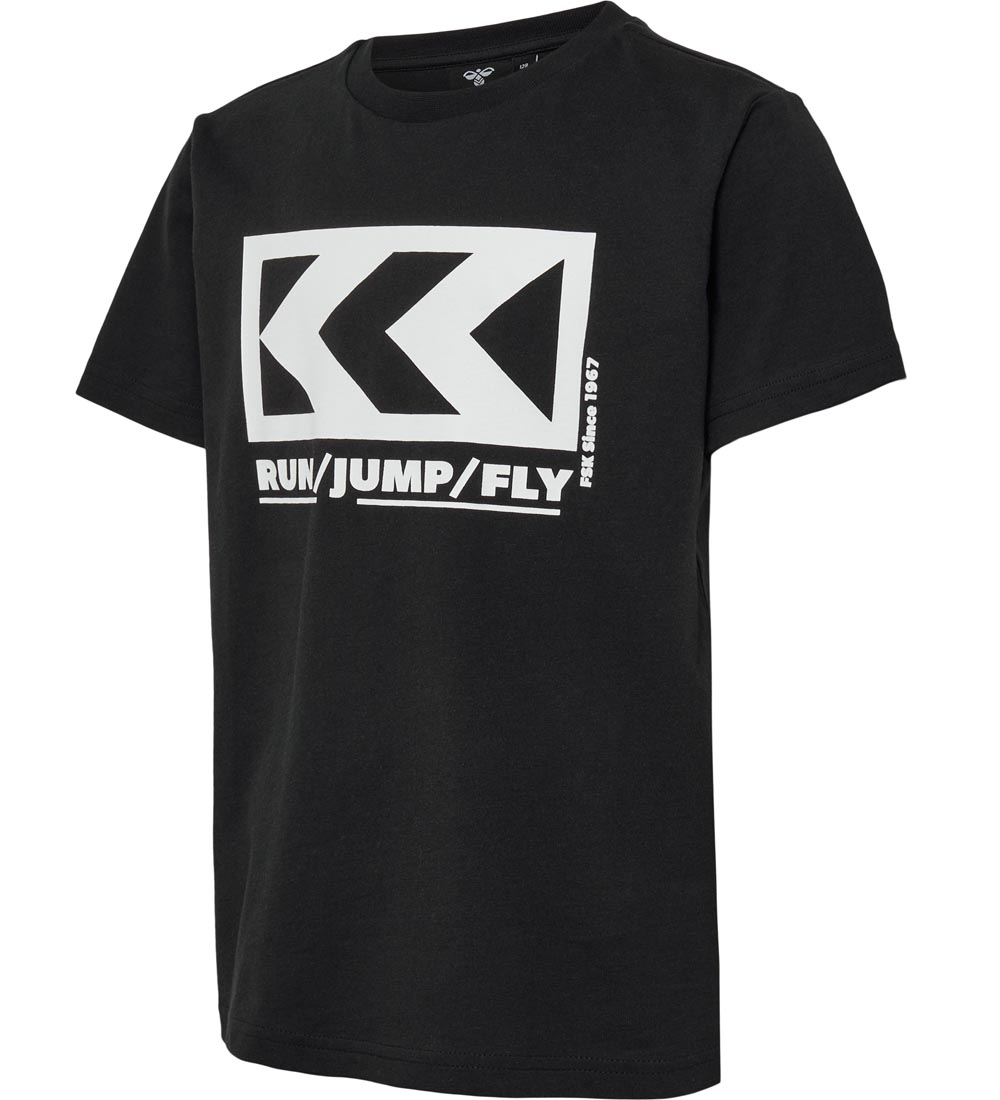 Hummel T-shirt - hmlFSK Low - Sort