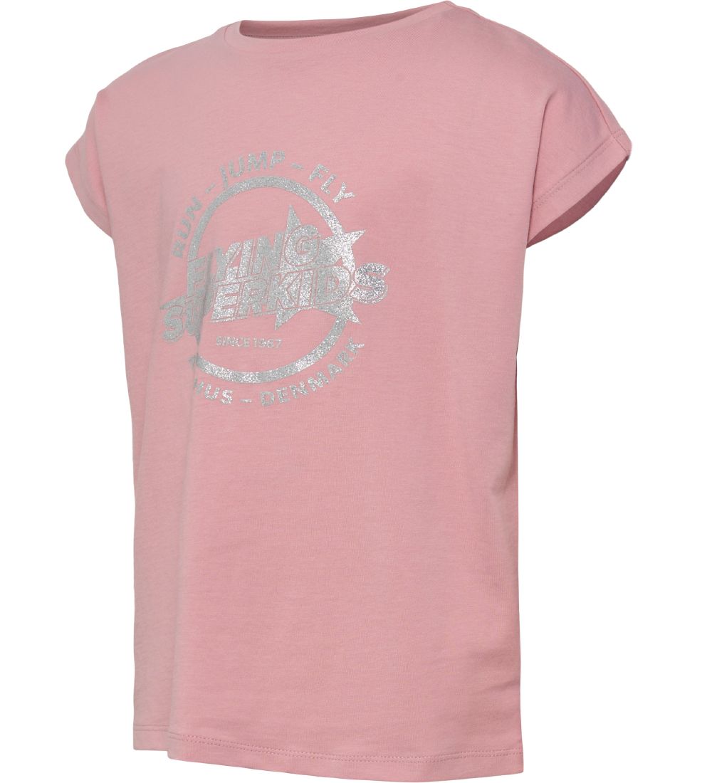 Hummel T-shirt - hmlFSK Hop - Rosa