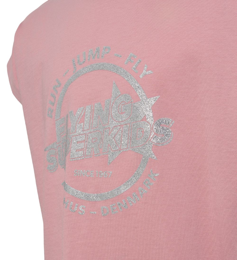 Hummel T-shirt - hmlFSK Hop - Rosa