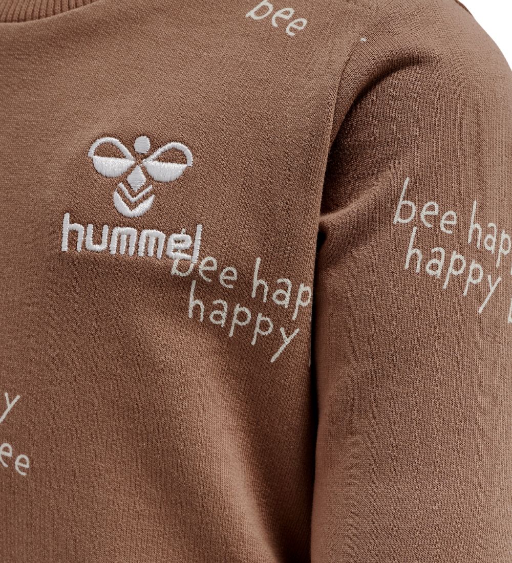 Hummel Sweatshirt - hmlDarcy - Beaver Fur