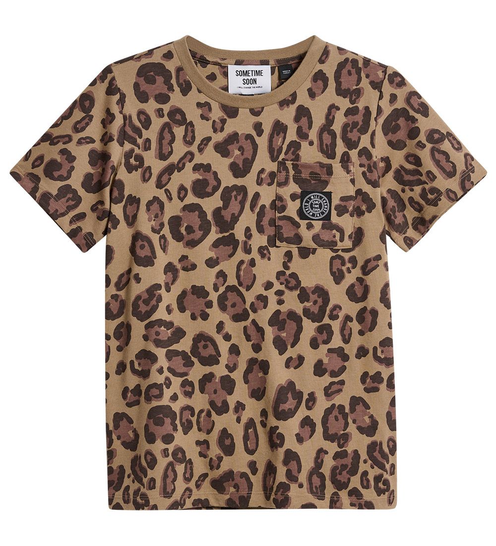 Sometime Soon T-Shirt - stmEastwood - Leopard